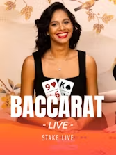 Jogue Baccarat no Stake Casino!